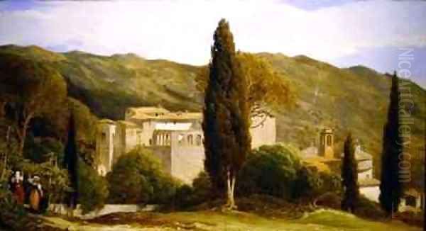 Panoramic View near Rome 2 Oil Painting by Sir Charles Lock Eastlake