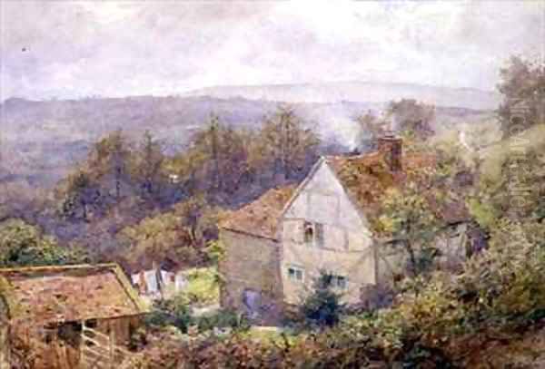 Haslemere Surrey Oil Painting by William Eden