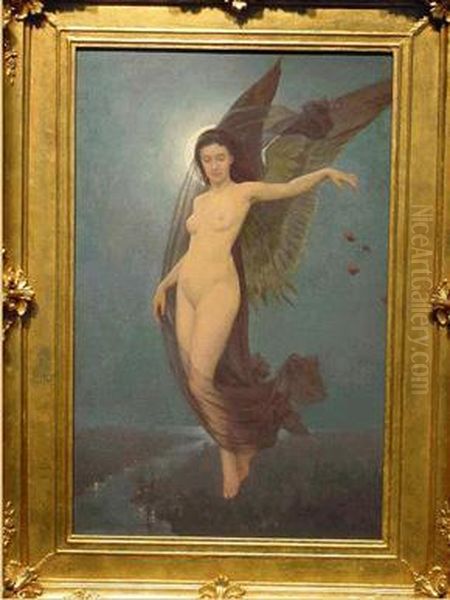 Nymph Oil Painting by Robert Sewell Van Vorst