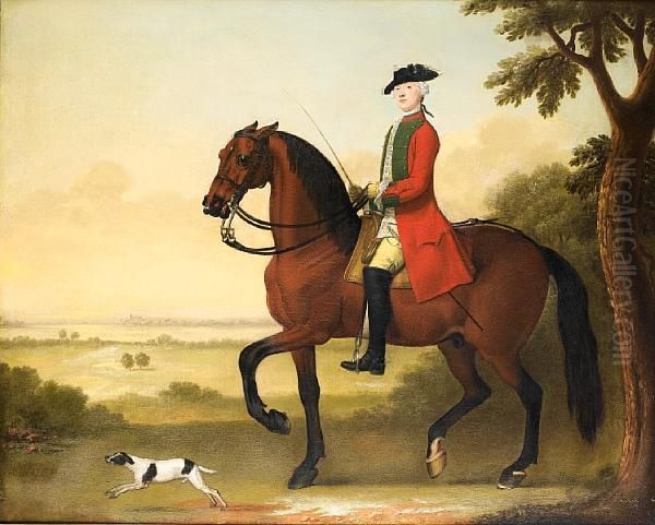 General Robert Douglas Riding Out Oil Painting by James Seymour