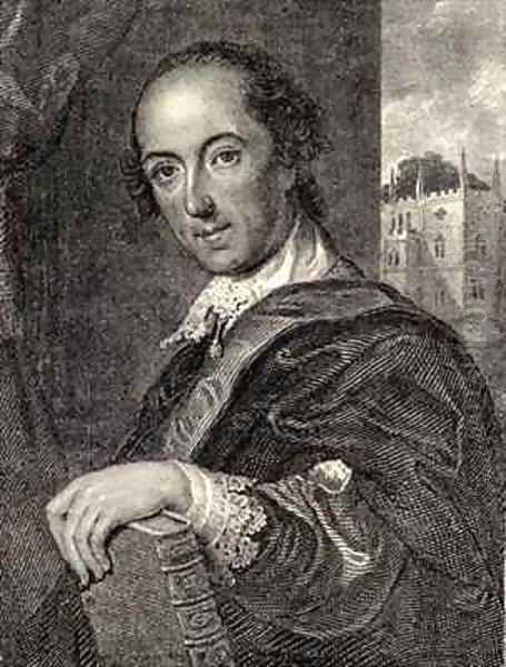 Horace Walpole Oil Painting by Eccardt, John Giles