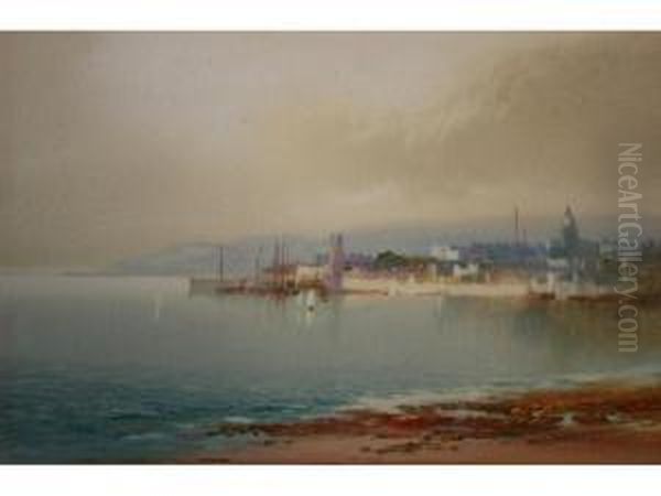 St. Michael's Mount; Penzance Oil Painting by John Shapland