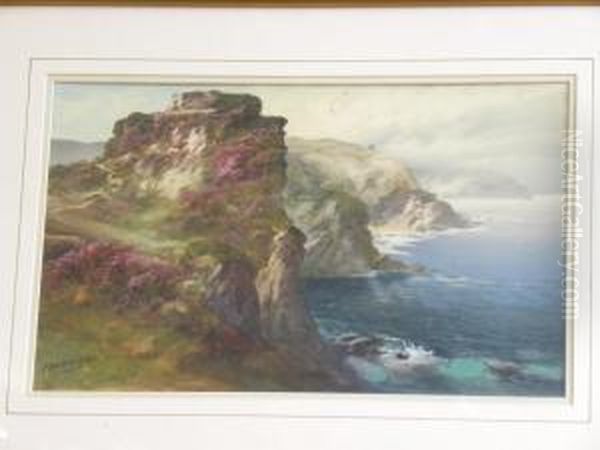 Near Land's End Oil Painting by John Shapland