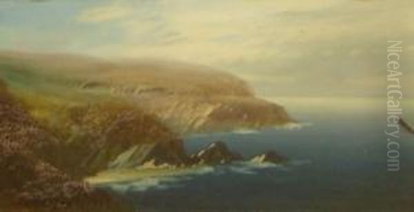 West-country Coastal Scene by John Shapland