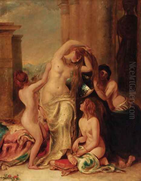 The Toilet of Venus Oil Painting by William Etty