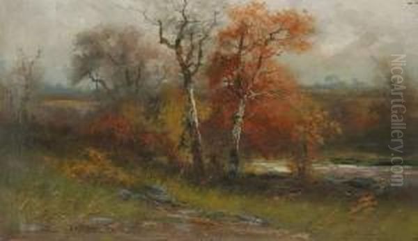 Autumn Landscape Oil Painting by Christopher H. Shearer