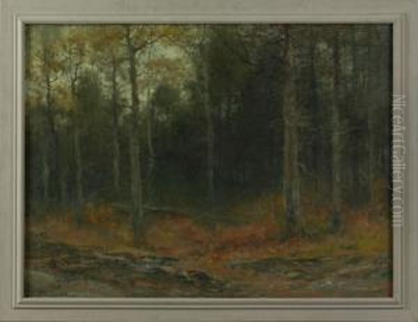 Autumnal Landscape Oil Painting by Christopher H. Shearer