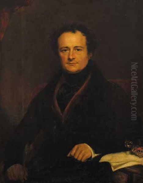 Portrait Of Daniel O'connell Oil Painting by Martin Archer Shee