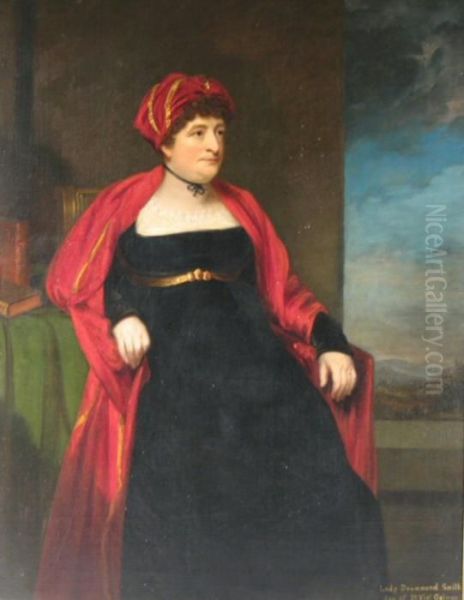 Ladydrummond Smith Oil Painting by Martin Archer Shee