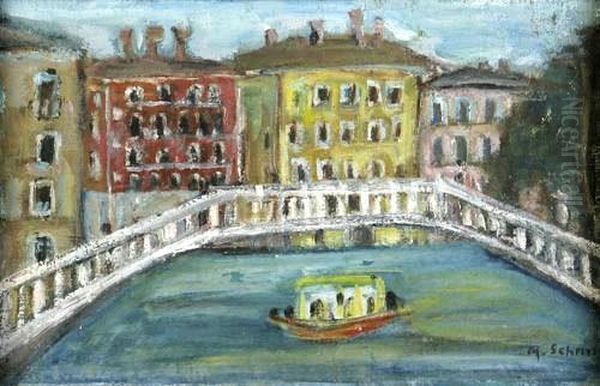 Venice Oil Painting by Menachem Schmidt Shemi