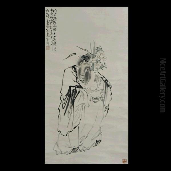 Hanging Scroll by Huang Shen