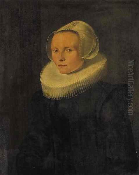 Portrait of a woman Oil Painting by Nicolaes (Pickenoy) Eliasz