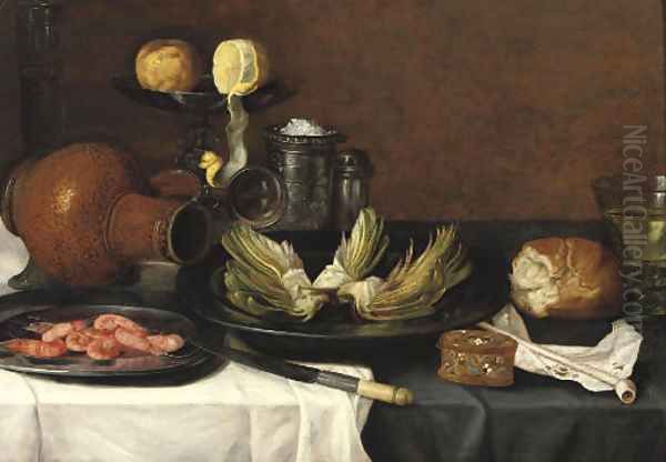 Still life Oil Painting by Jacob Foppens Van Es