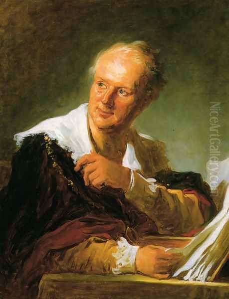 Portrait Of A Man Oil Painting by Jean-Honore Fragonard