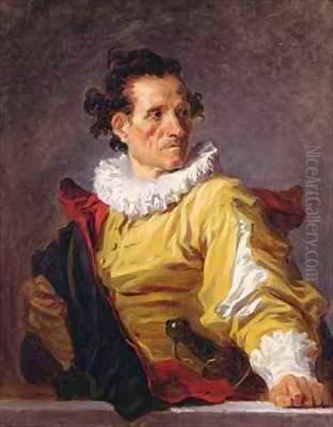 The Warrior Oil Painting by Jean-Honore Fragonard