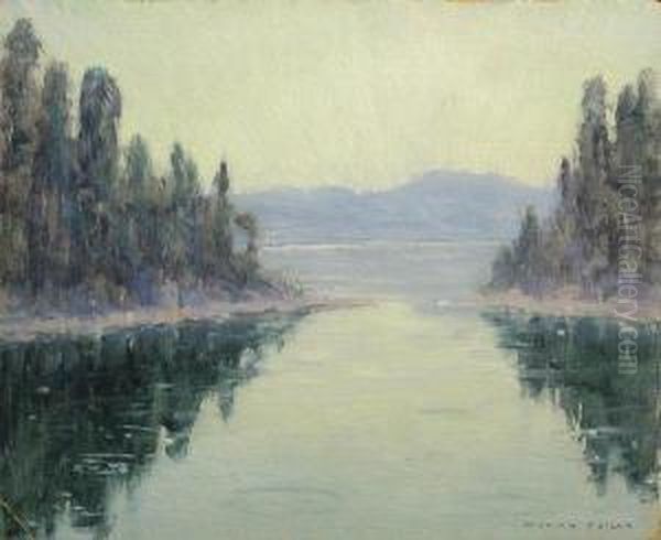 Lake Tahoe No.67 Oil Painting by William Posey Silva