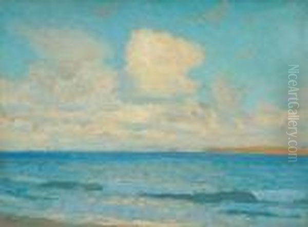 Coastal View Oil Painting by Edward Emerson Simmons