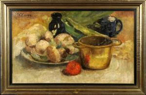 Nature Morte Oil Painting by Victor Simonin