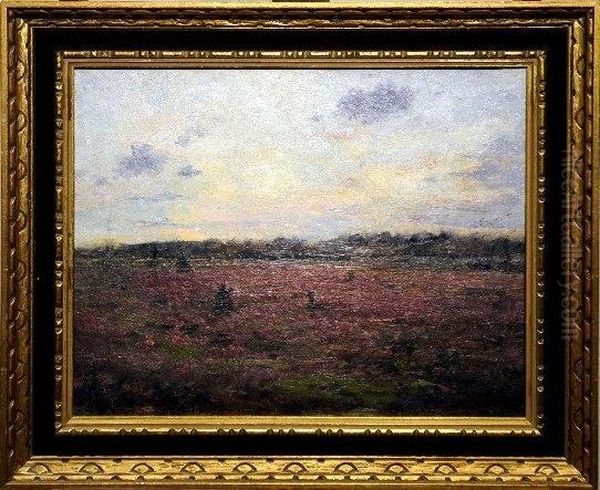 Paysage De Bruyere Oil Painting by Jan Frans Simons