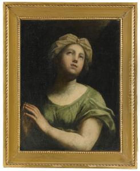 Sankt Cecilia Oil Painting by Elisabetta Sirani