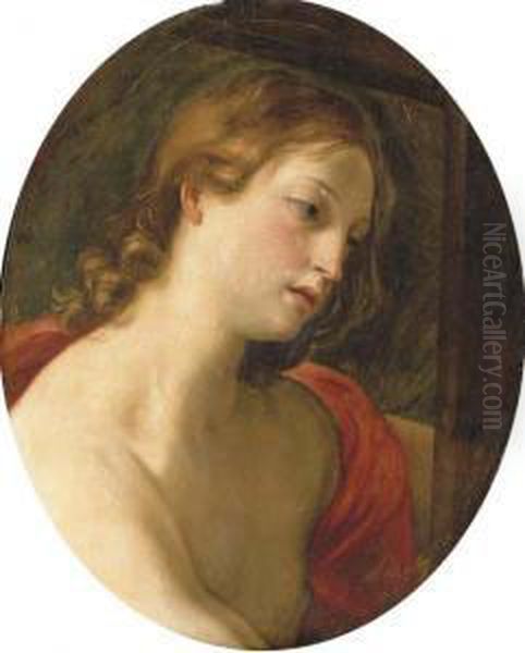 Saint John The Baptist Oil Painting by Elisabetta Sirani