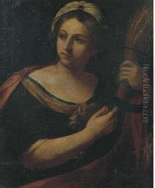 Cerere Oil Painting by Elisabetta Sirani