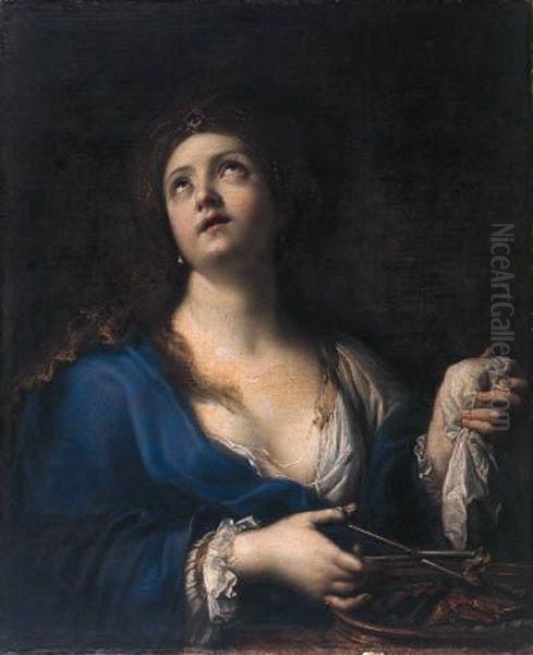 Porcia Oil Painting by Elisabetta Sirani