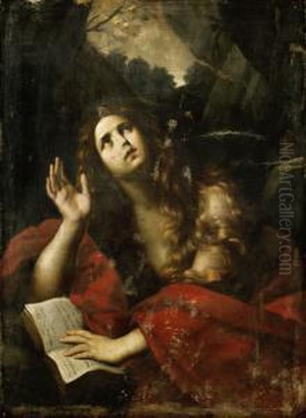 Maddalena Oil Painting by Giovanni Andrea Sirani