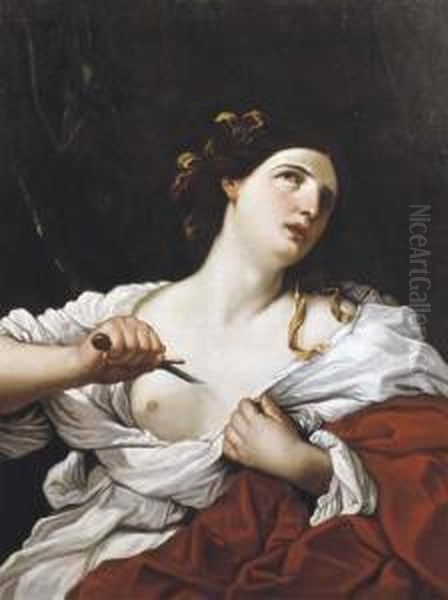 Lucrezia Oil Painting by Giovanni Andrea Sirani