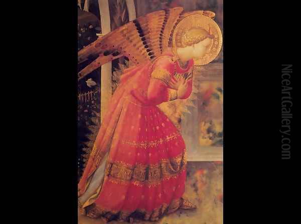 Monecarlo Altarpiece Oil Painting by Angelico Fra