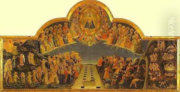 The Last Judgement Oil Painting by Angelico Fra