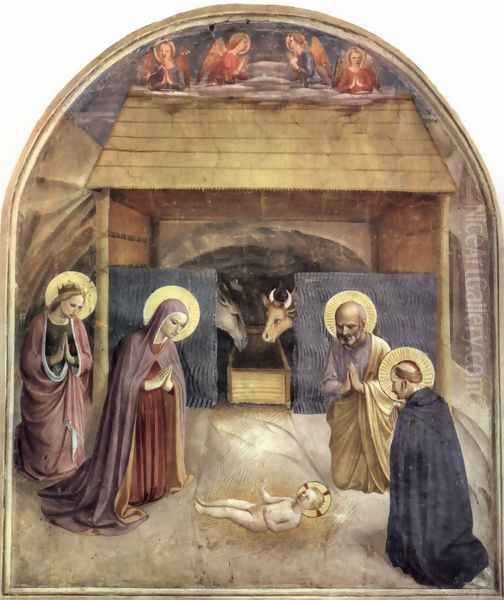 Adoration of the Child Oil Painting by Angelico Fra