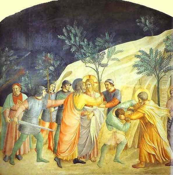 Arrest of Christ Oil Painting by Angelico Fra