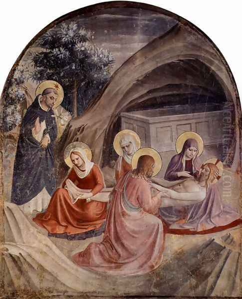 Burial of Christ Oil Painting by Angelico Fra