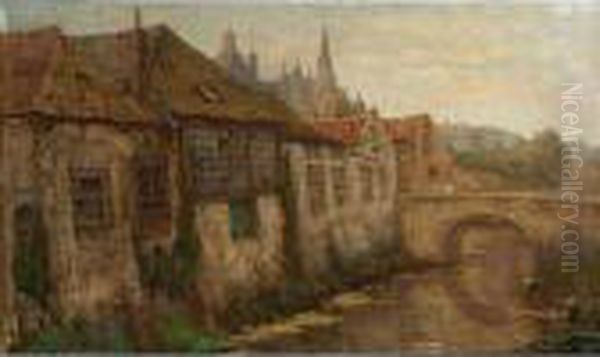 A View Of Den Bosch by Frans Slager