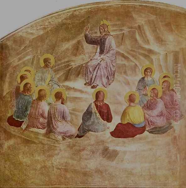 The Sermon on the Mount Oil Painting by Angelico Fra