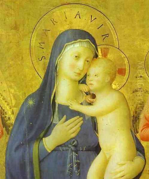 Bosco ai Frati Altarpiece Oil Painting by Angelico Fra