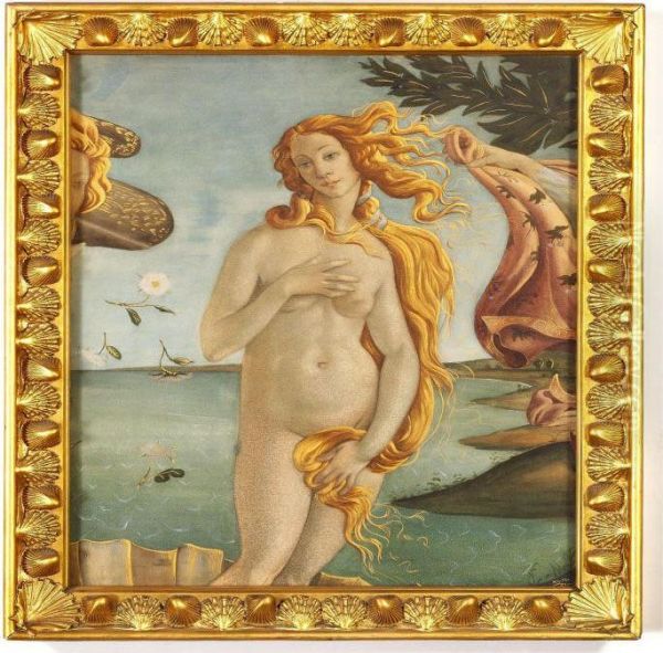 The Birth Of Venus Oil Painting by Harald Slott-Moller