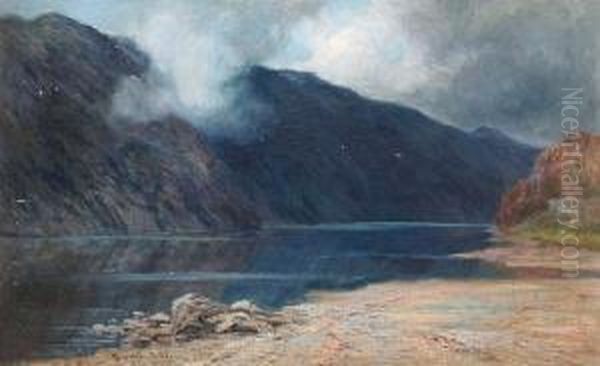 The Pass Of Brander Oil Painting by John Smart