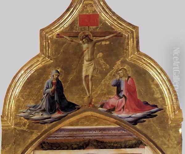 Cortona Polyptych (detail) Oil Painting by Angelico Fra