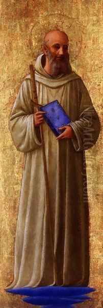 St Romuald Oil Painting by Angelico Fra