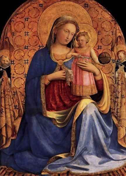 Madonna and Child 2 Oil Painting by Angelico Fra