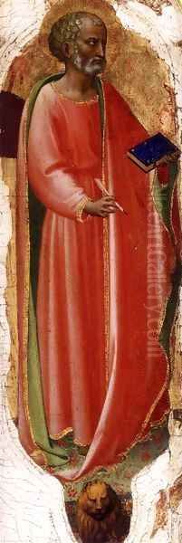 St Mark Oil Painting by Angelico Fra