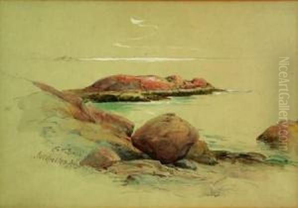 Marblehead Neck Oil Painting by George Henry Smillie