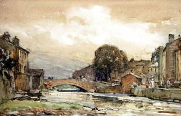 A Village Bridge by Arthur Reginald Smith