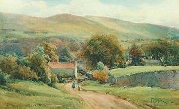 Rylstone Fell Oil Painting by Arthur Reginald Smith