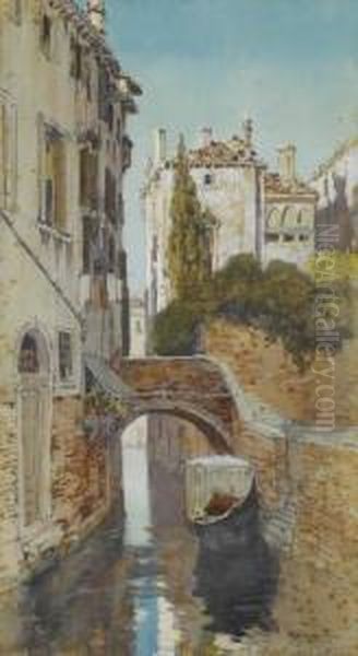 Venice. Oil Painting by Francis Hopkinson Smith