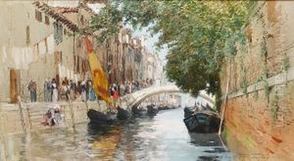 Venice Oil Painting by Francis Hopkinson Smith