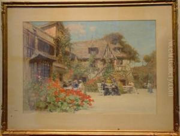 The Inn Of William The Conqueror Oil Painting by Francis Hopkinson Smith