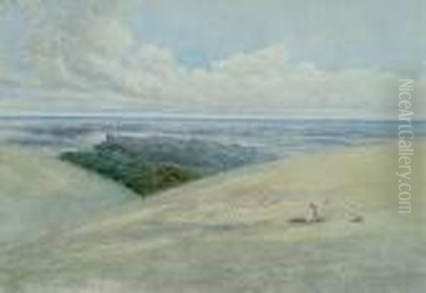 Arundel Castle Oil Painting by George Smith